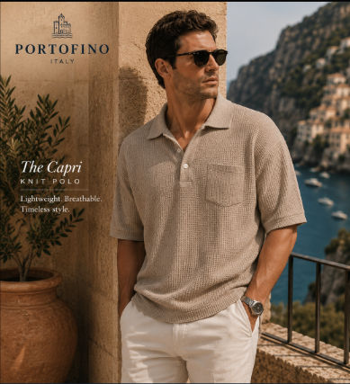 The Capri Knit Polo